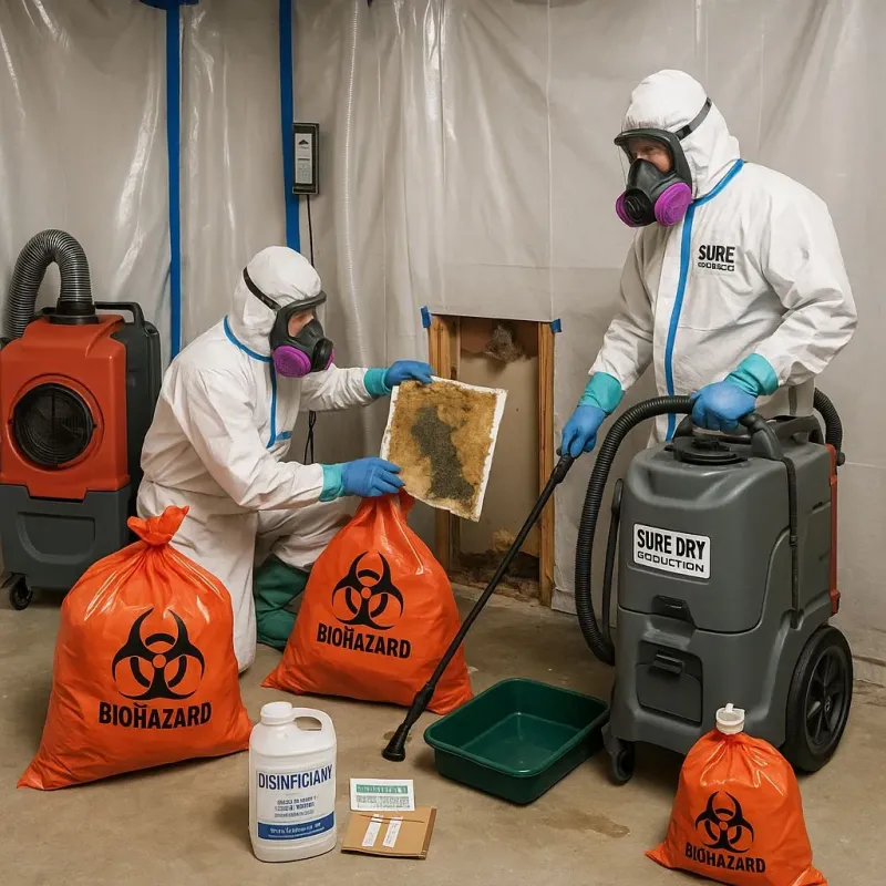Contaminated Water Handling Protocols process in Lyons, OR